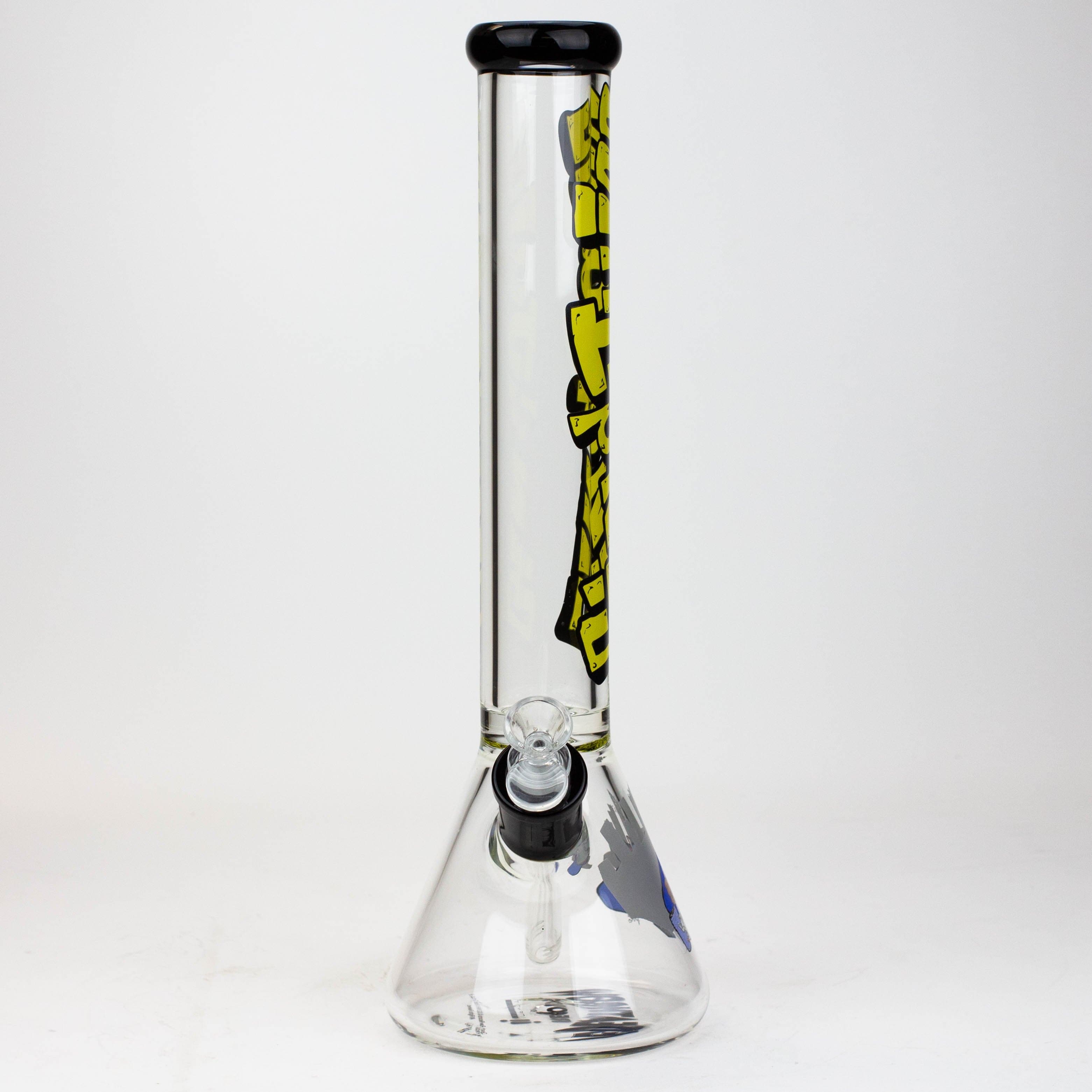 Death row 7 mm glass water pipes by infyniti 15.5"_4
