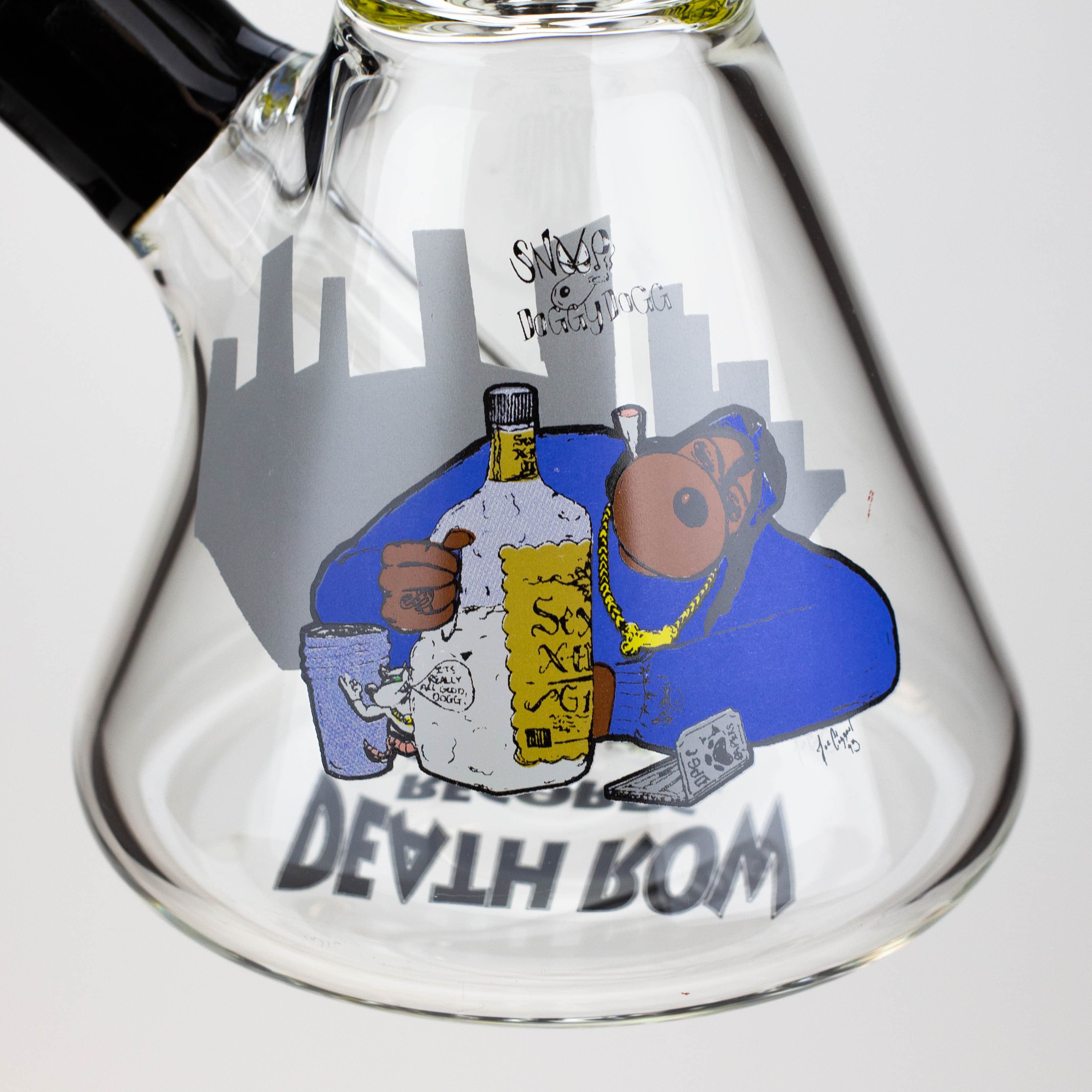 Death row 7 mm glass water pipes by infyniti 15.5"_7