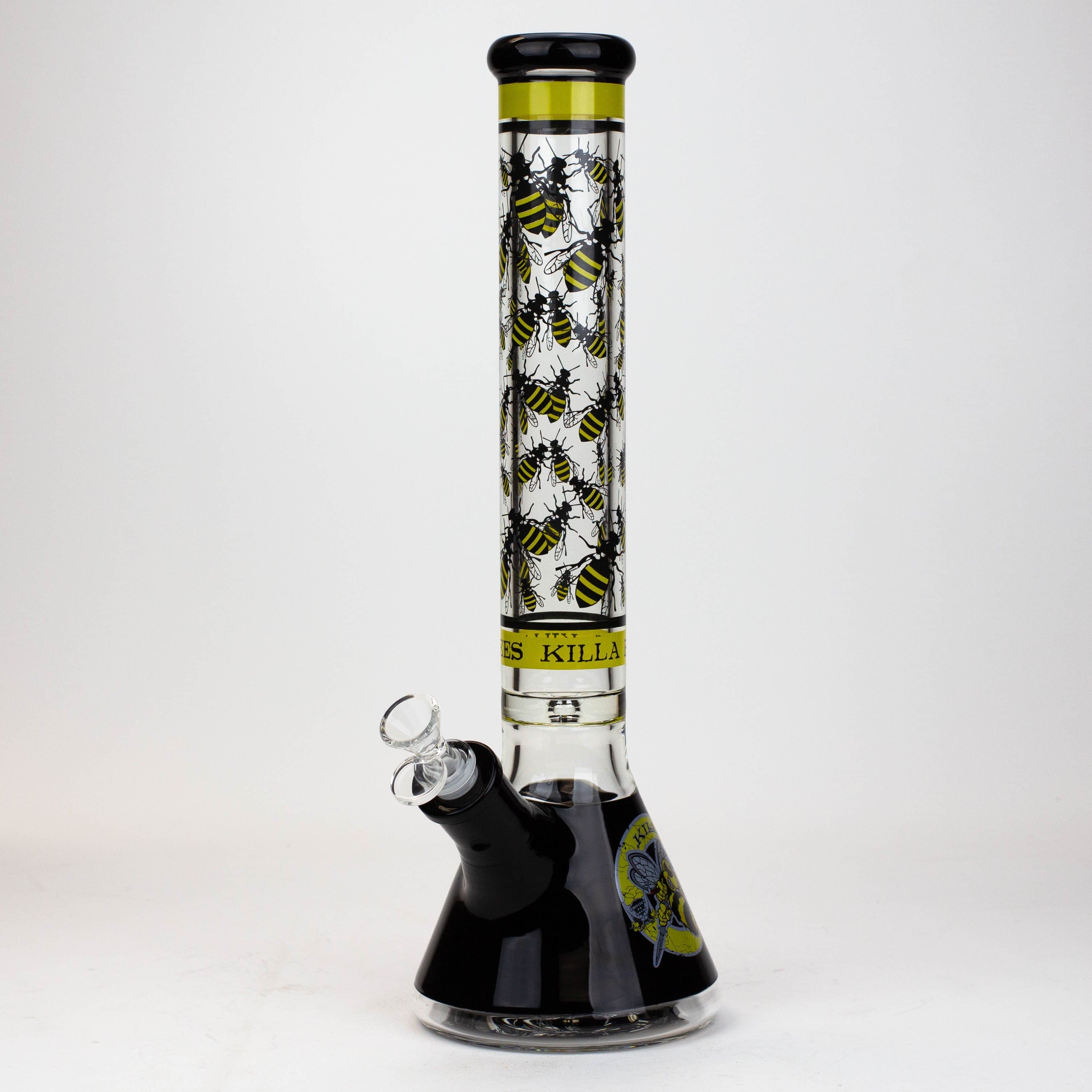 Protect ya neck 7 mm glass water pipes by infyniti 15.5"_0