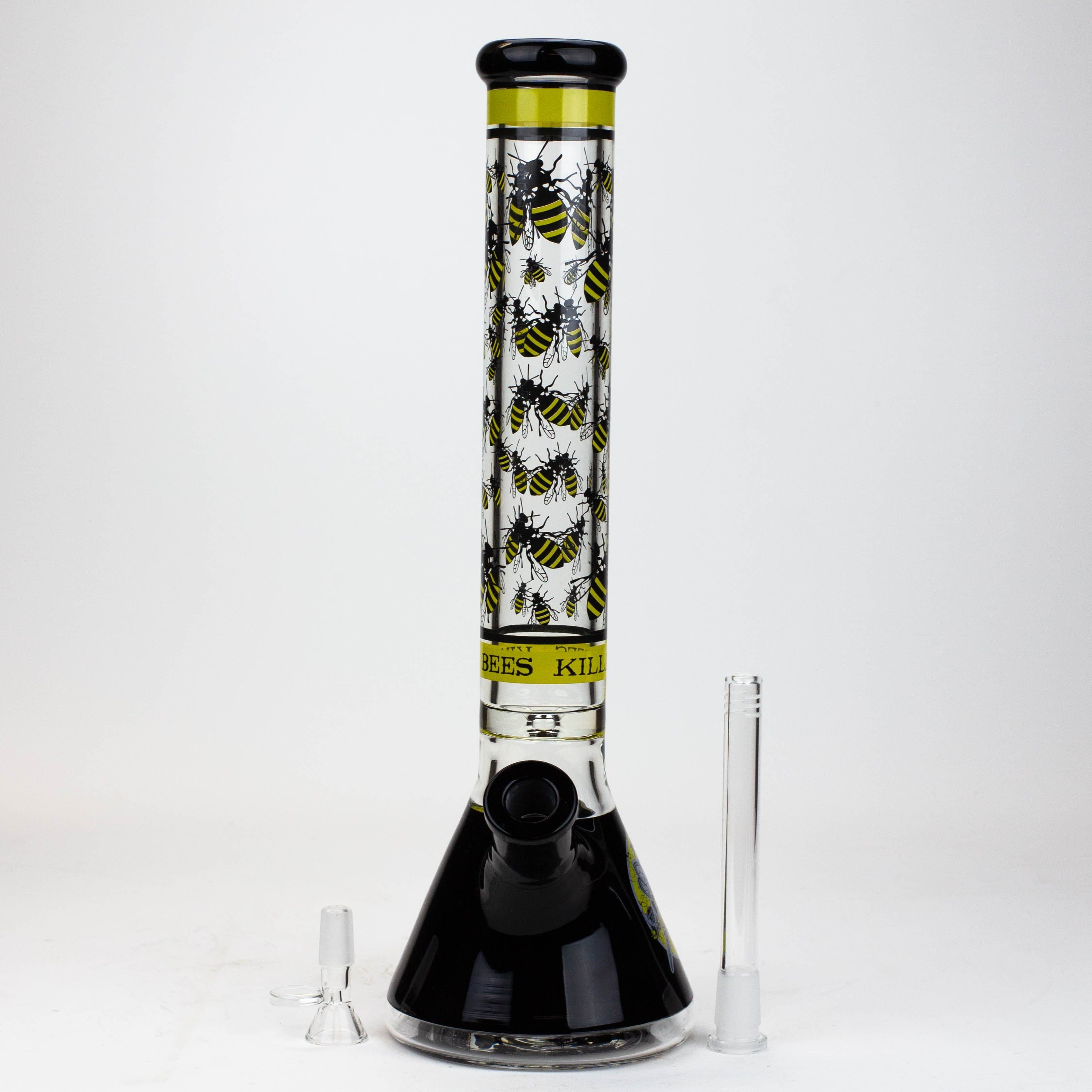Protect ya neck 7 mm glass water pipes by infyniti 15.5"_1