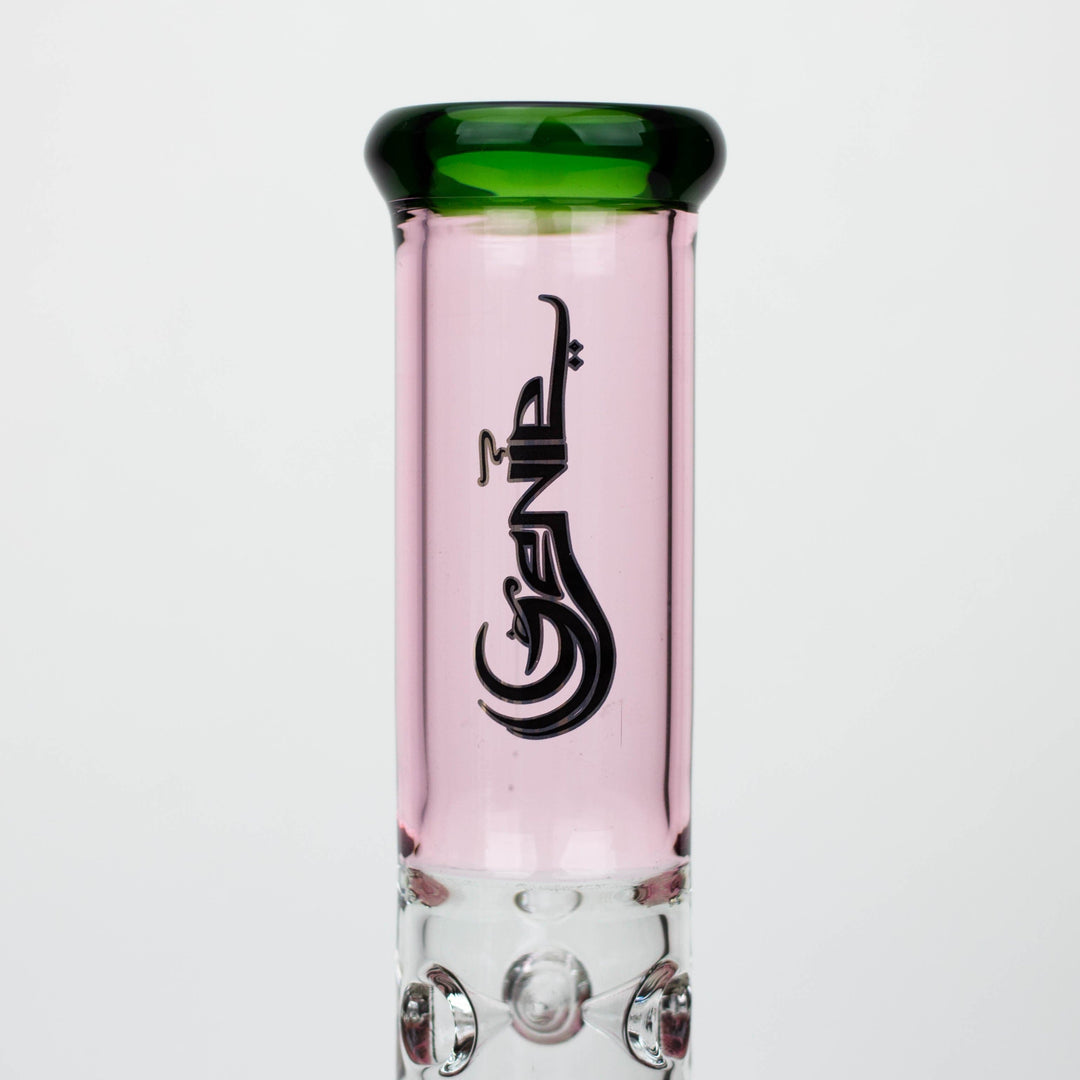 Genie tree arms two tone glass water pipes 14.5"_4