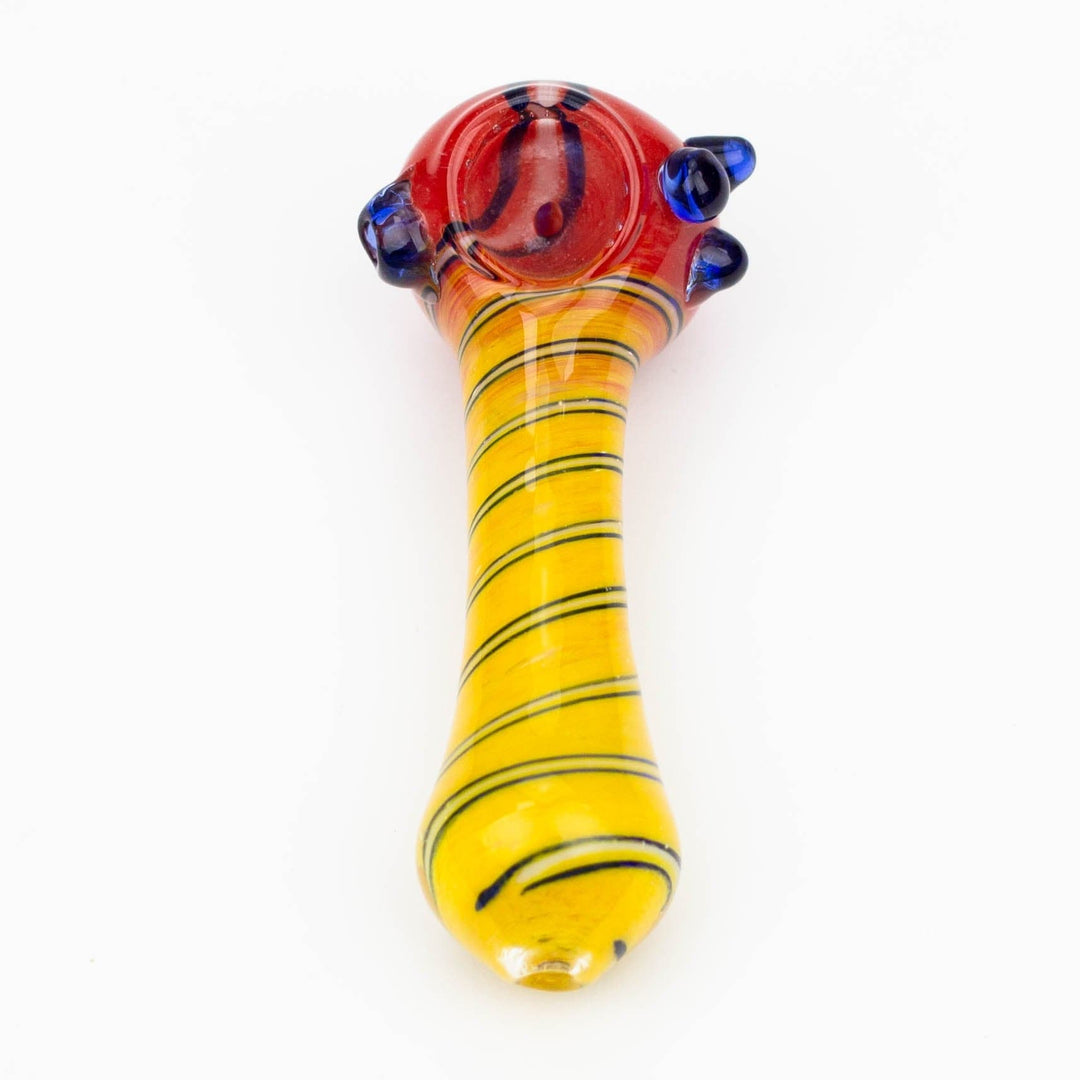 Soft glass hand pipe 4.5"_6