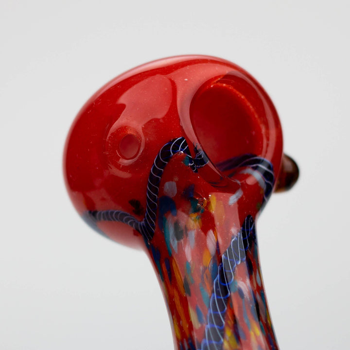 Soft glass hand pipe 4.5"_5