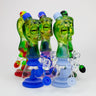 Weneed leak proof monster eyes silicone rig 9''