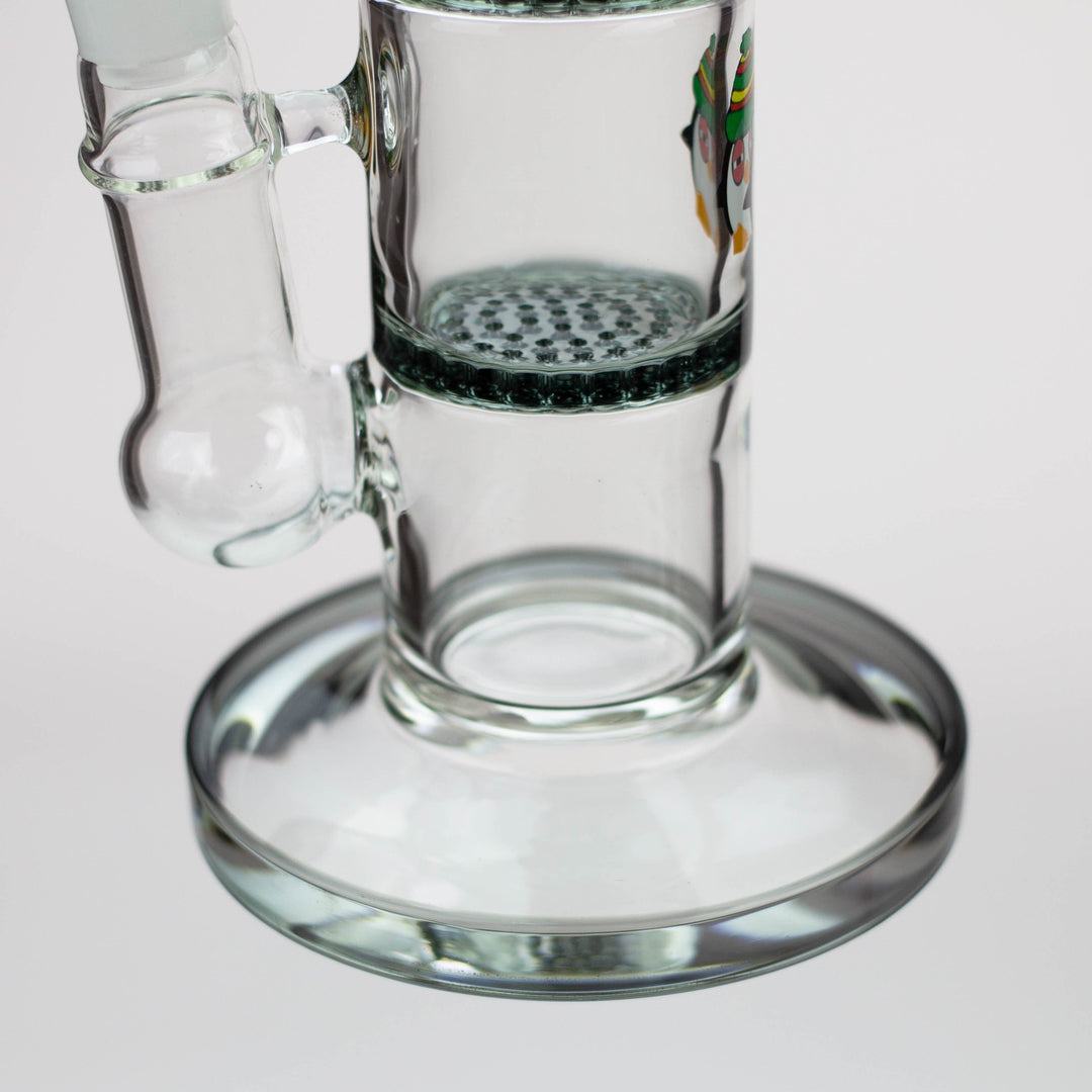 BOSS tree arm percolator and honeycomb diffuser glass pipes 16" – MHGP