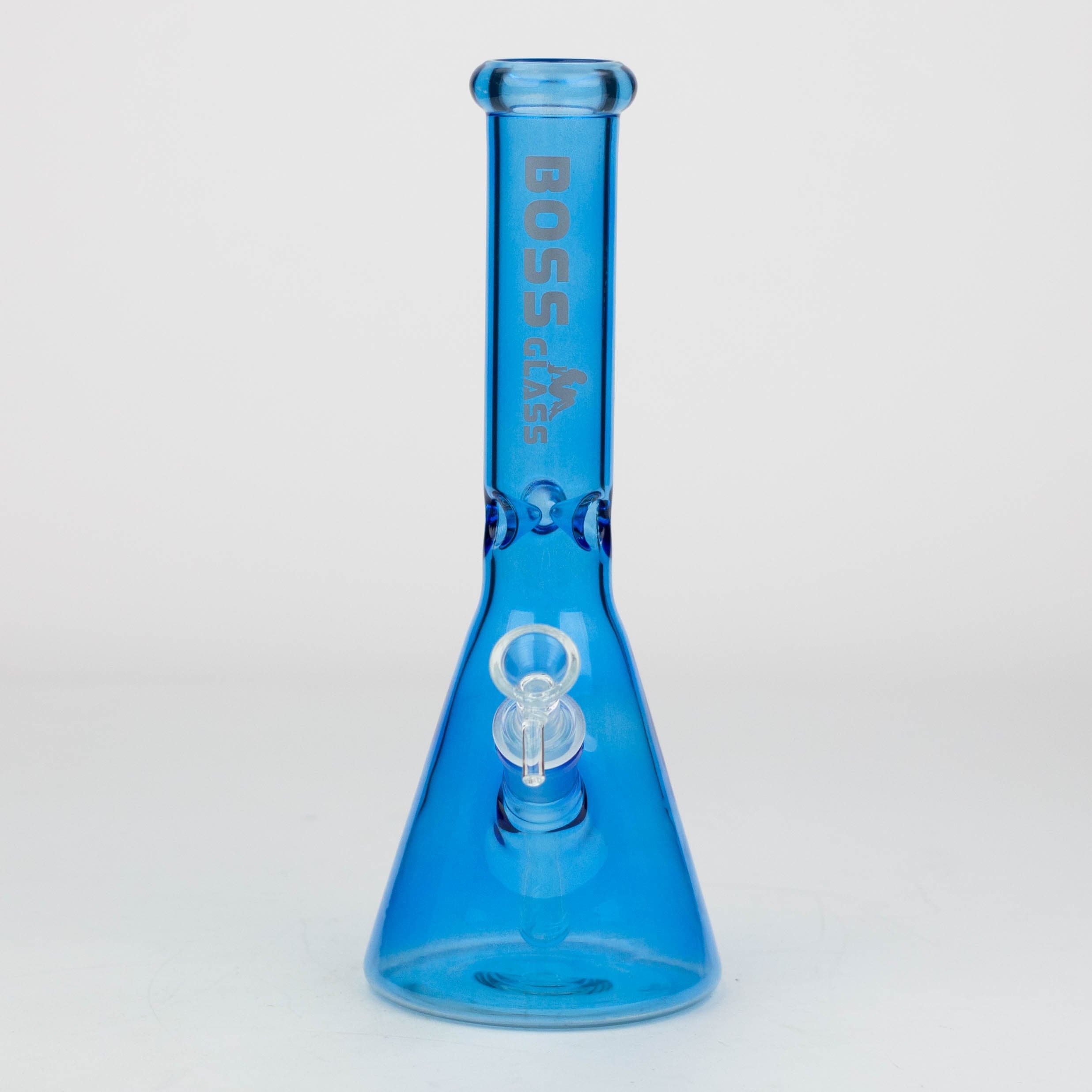 Boss blue glass pipes 10"_2
