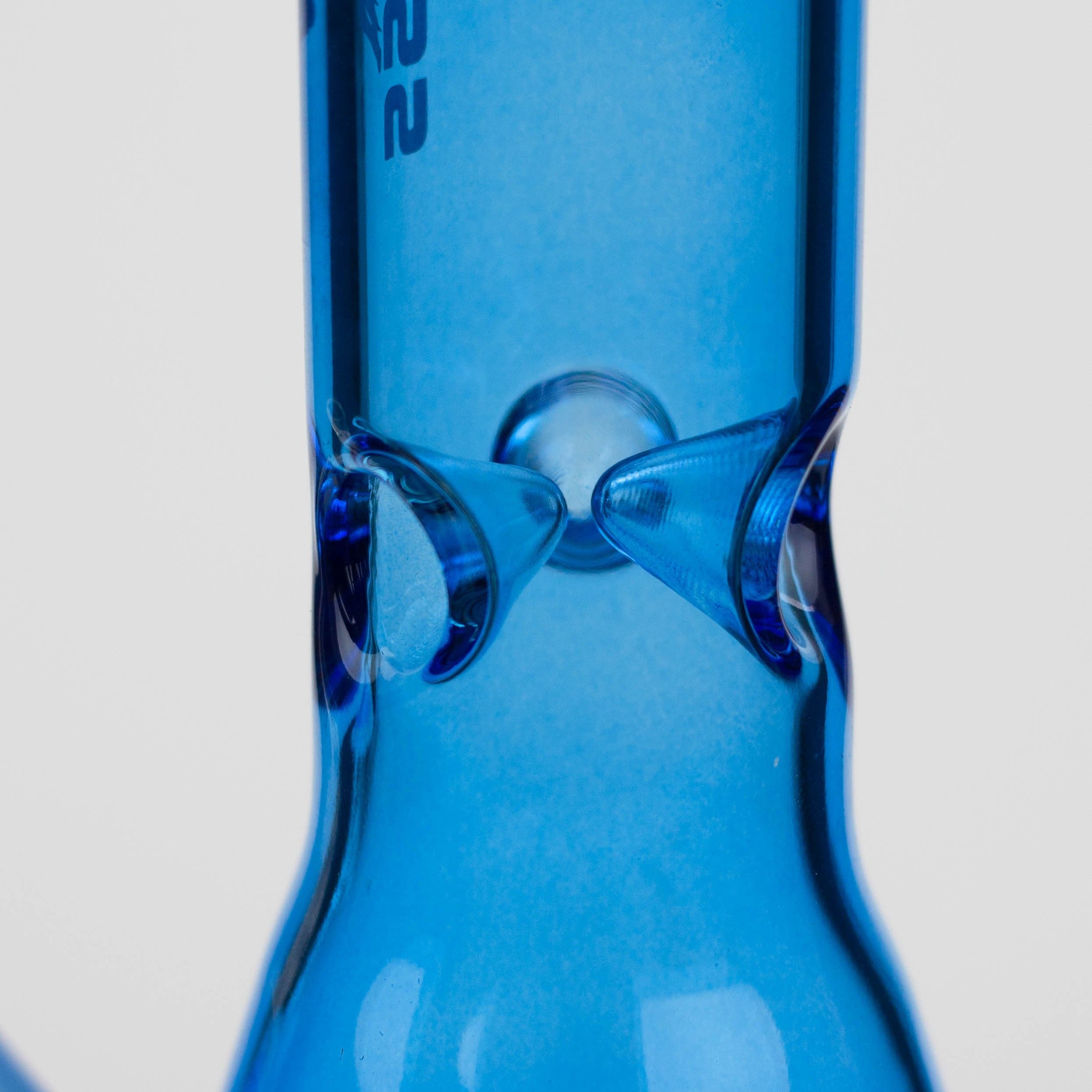 Boss blue glass pipes 10"_3
