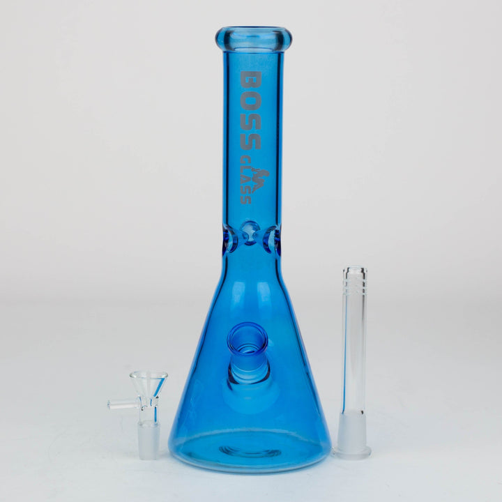 Boss blue glass pipes 10"_6