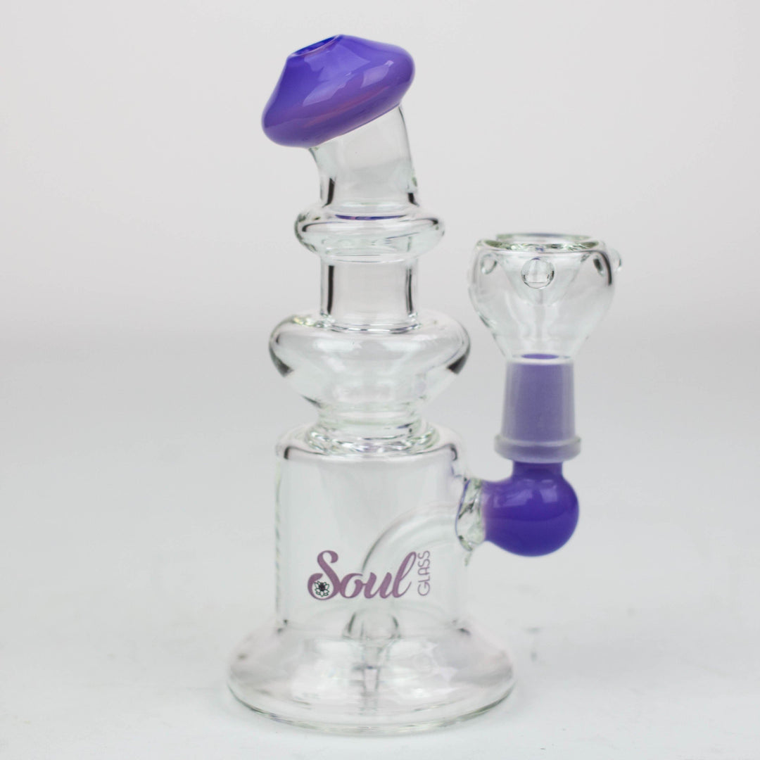 SOUL Glass mini bong 6"_8