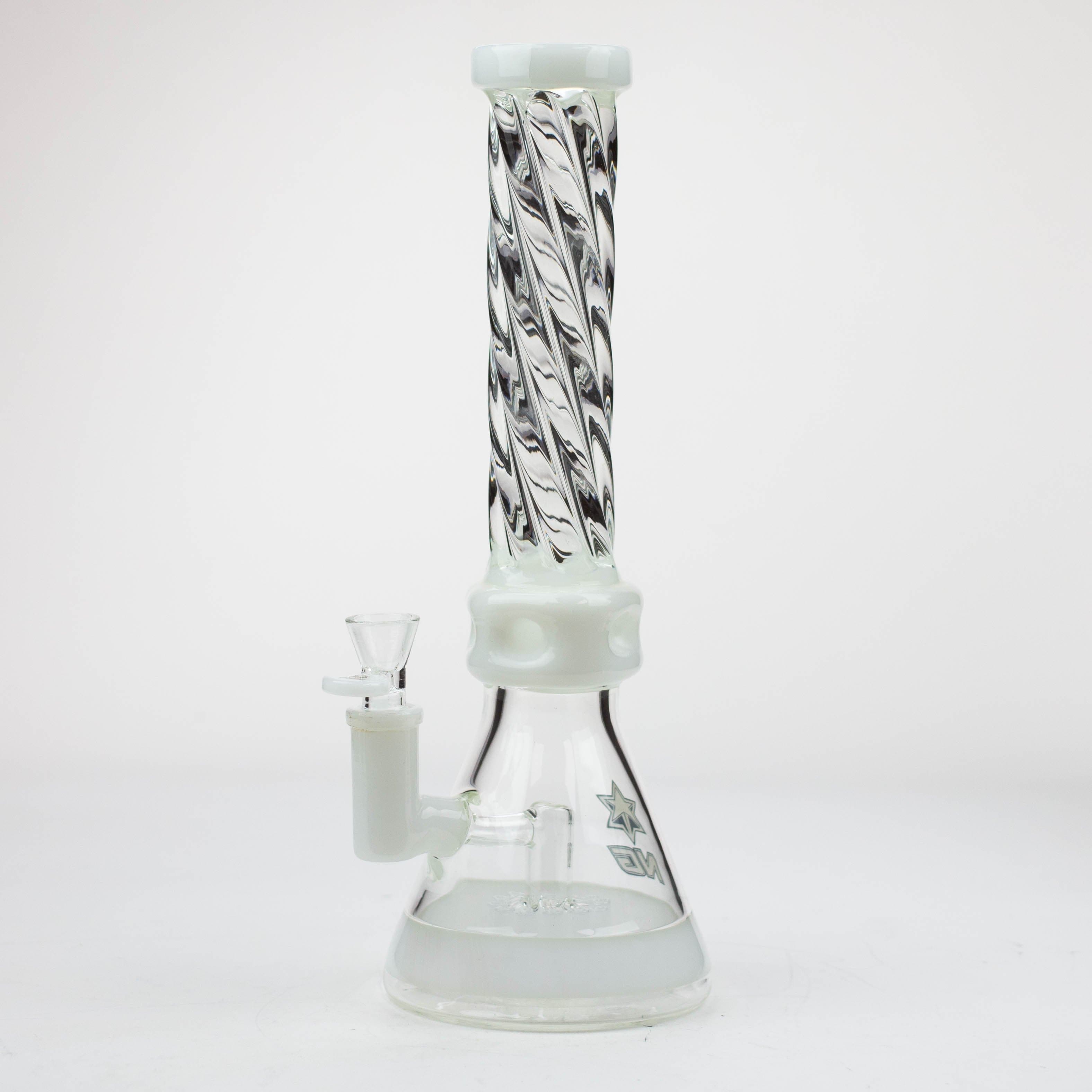 14 inch Spiral Tube Tree Perc Beaker NG – Mile High Glass Pipes