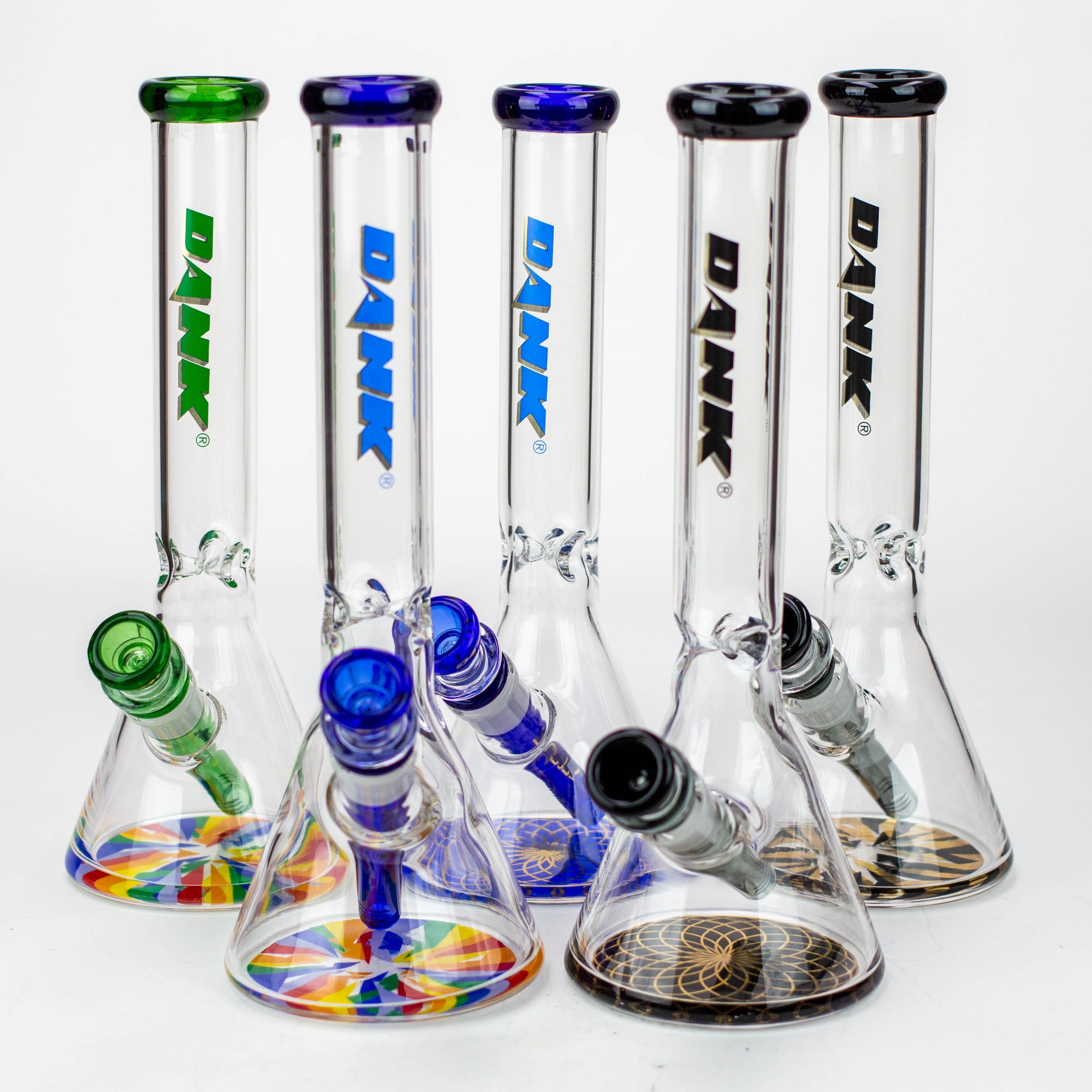 12" DANK 5 mm Thick beaker pipes with thick base_0
