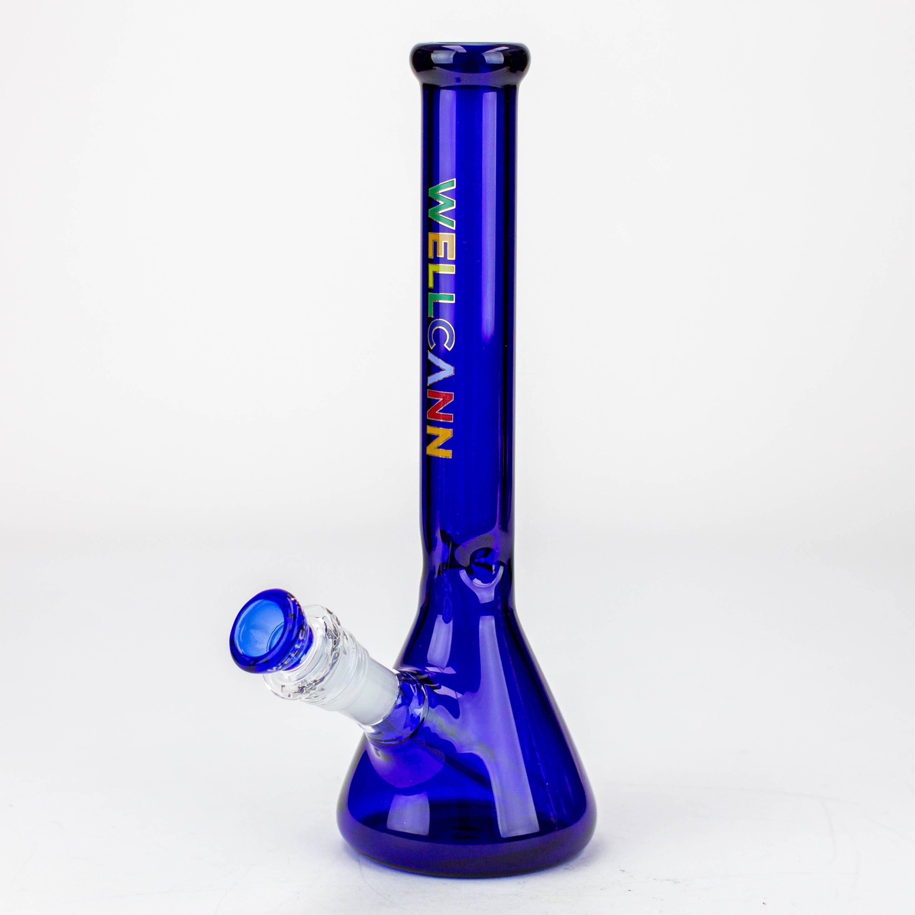 WellCann 12" Color beaker glass water pipes_4