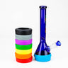 GG Silicone Base Bumper 3in 4.25in Straight Tube Beaker