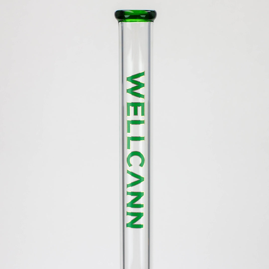 32" WellCann 7 mm curved tube beaker water pipes with thick base_10
