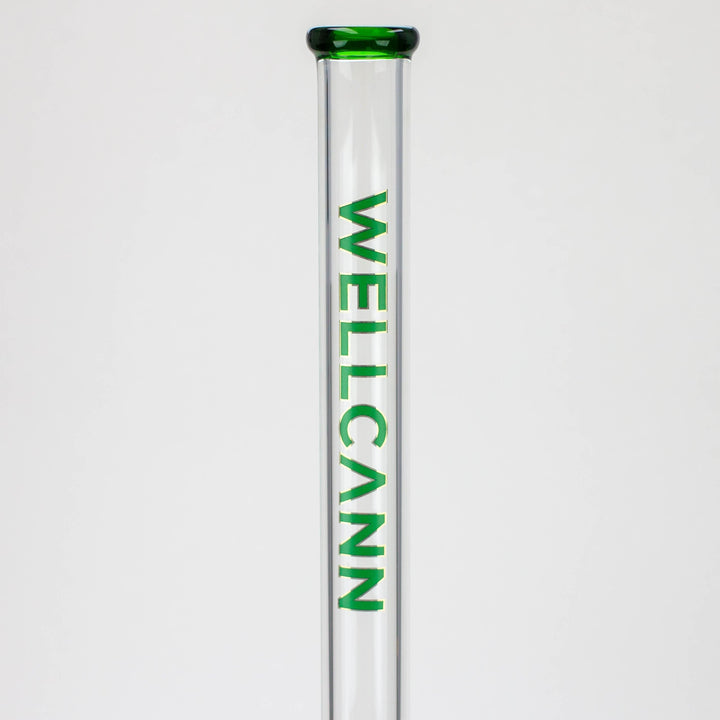 32" WellCann 7 mm curved tube beaker water pipes with thick base_10