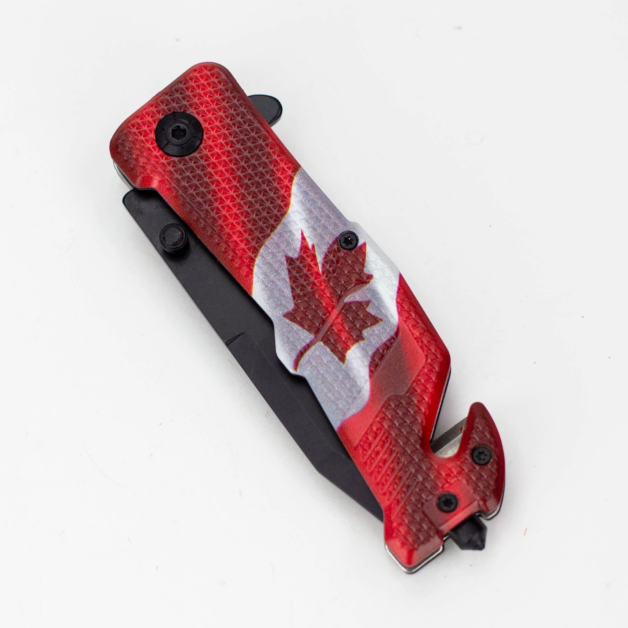 8" Tiger USA® Pocket Knife  Canada Tanto Serrated_6