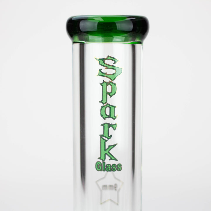 SPARK 9 mm glass beaker water pipes 12"_11