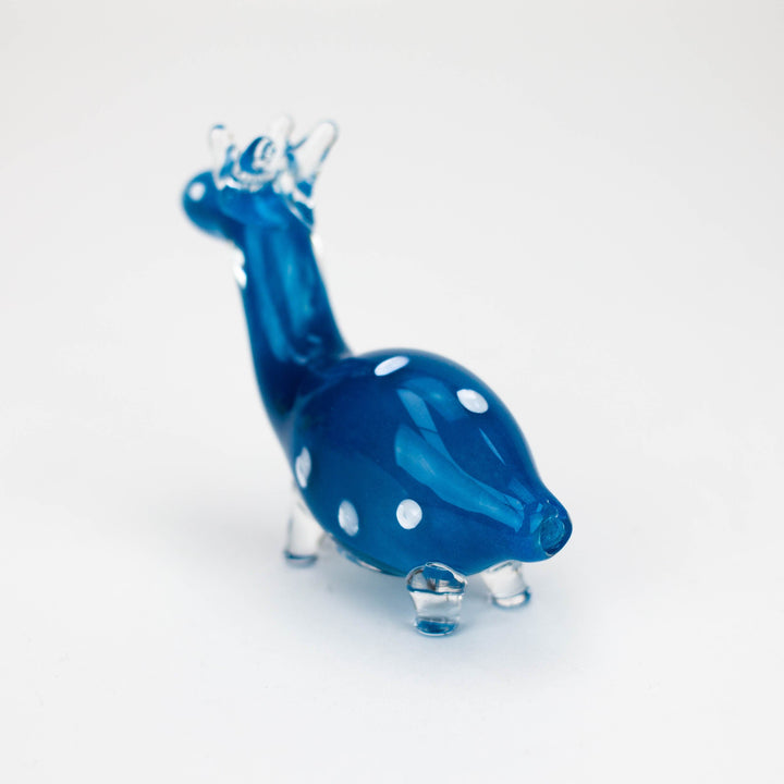 Standing Deer Small glass hand pipes_3