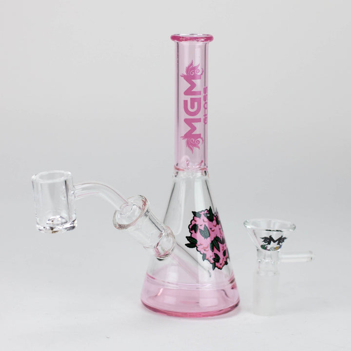 MGM Glass 2 in 1 bubbler with Logo 5.9"_8