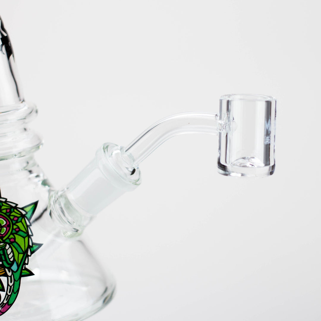 MGM Glass 2 in 1 bubbler with Graphic 6.3"_1