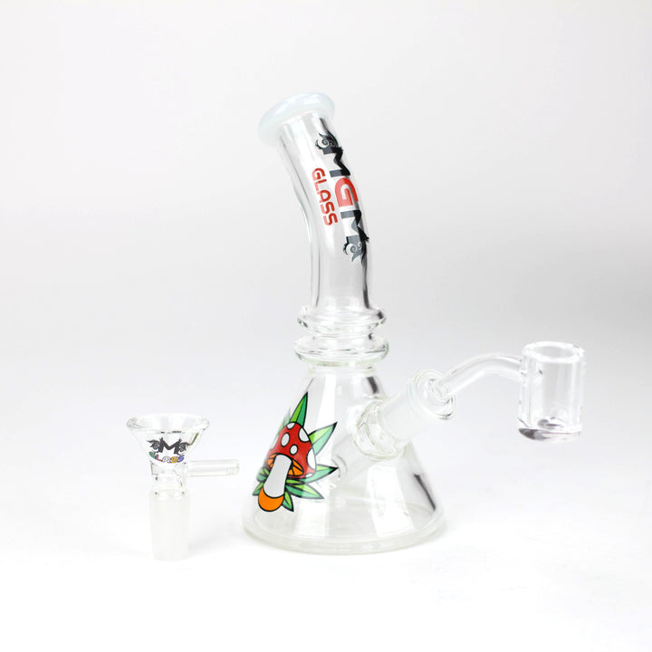 MGM Glass 2 in 1 bubbler with Graphic 6.3"_10
