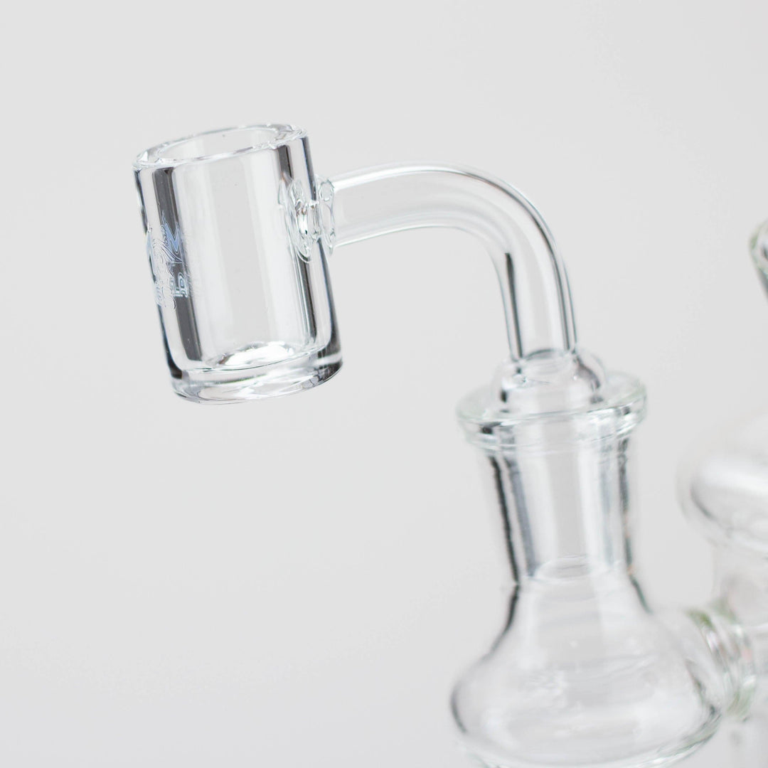 MGM Glass 2 in 1 bubbler with logo 6.7"_1