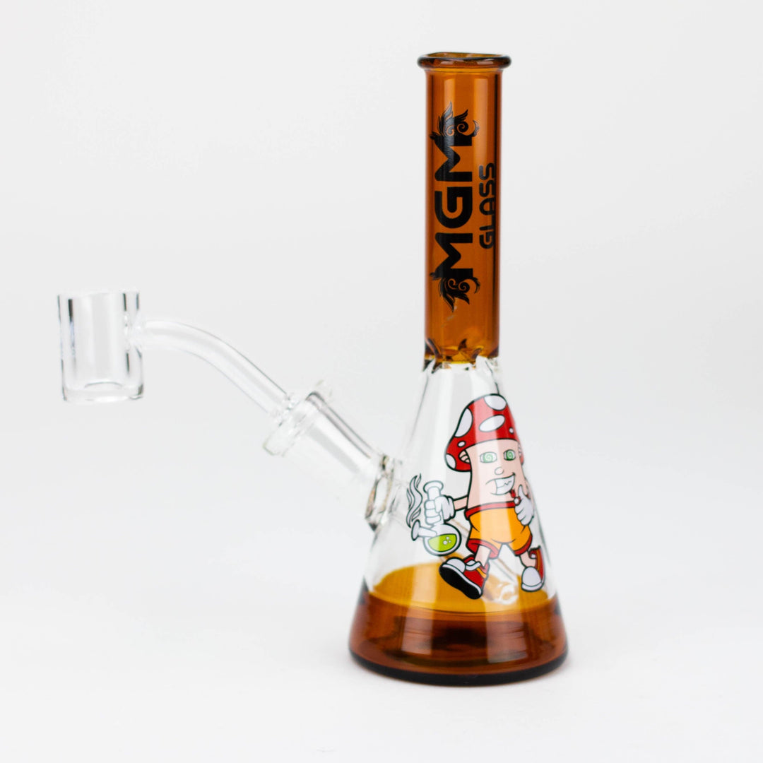 MGM Glass 2 in 1 bubbler with Logo 5.9"_11
