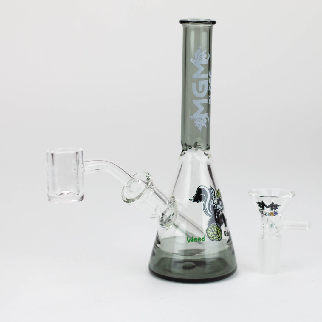 MGM Glass 2 in 1 bubbler with Logo 5.9"_7