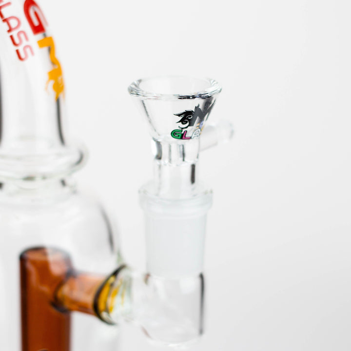 MGM Glass 2 in 1 bubbler with graphic 5.7"_4