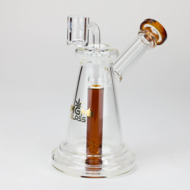 MGM Glass 2 in 1 bubbler with logo 5.7"_12