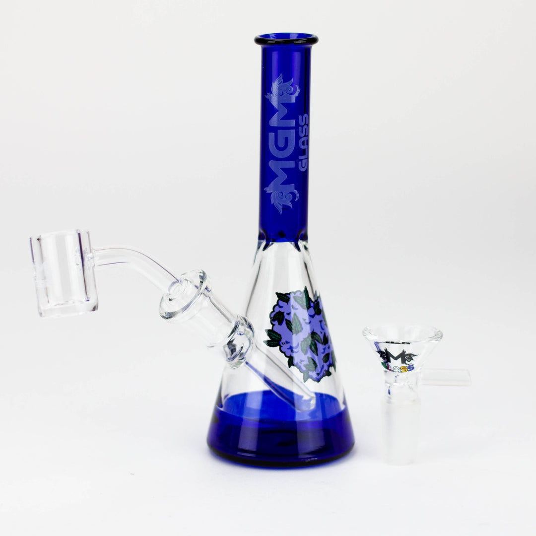 MGM Glass 2 in 1 bubbler with Logo 5.9"_6