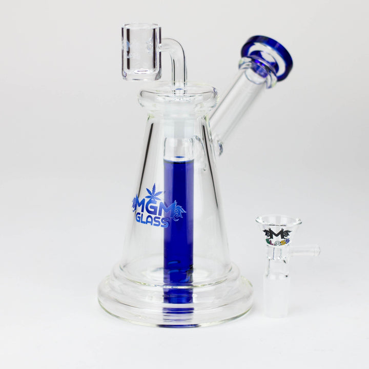 MGM Glass 2 in 1 bubbler with logo 5.7"_7