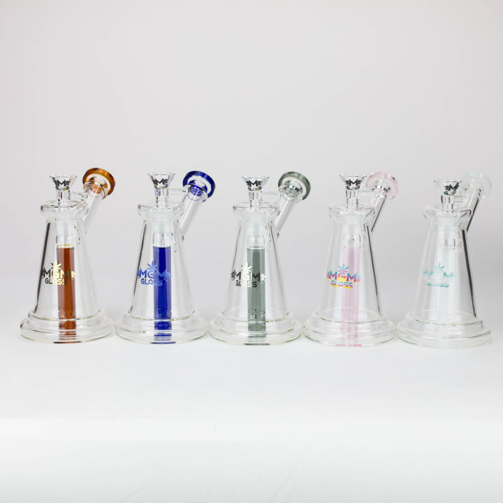 MGM Glass 2 in 1 bubbler with logo 5.7"_5