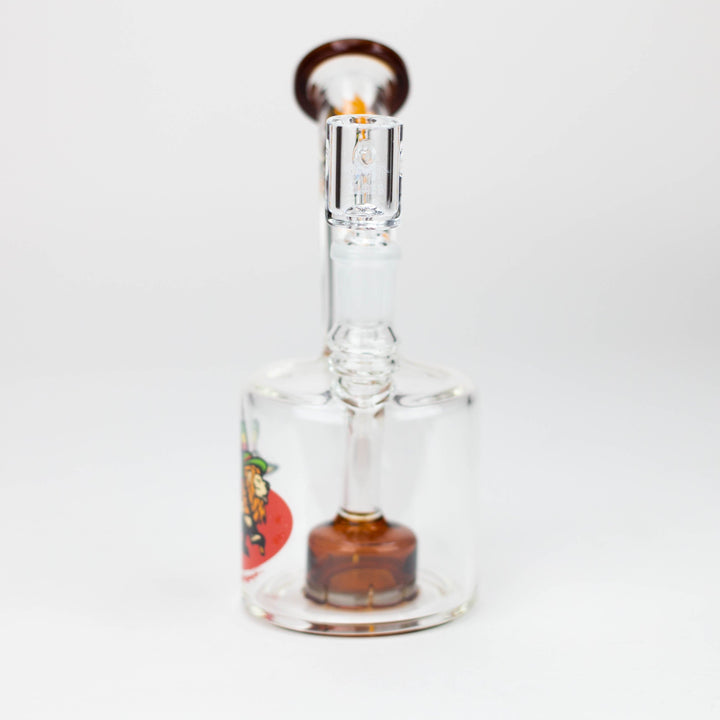 MGM Glass 2 in 1 bubbler with graphic 6.7"_11