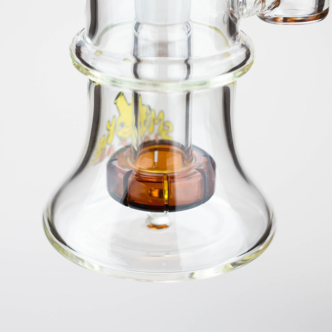 MGM Glass 2 in 1 bubbler with graphic 6.9"_2