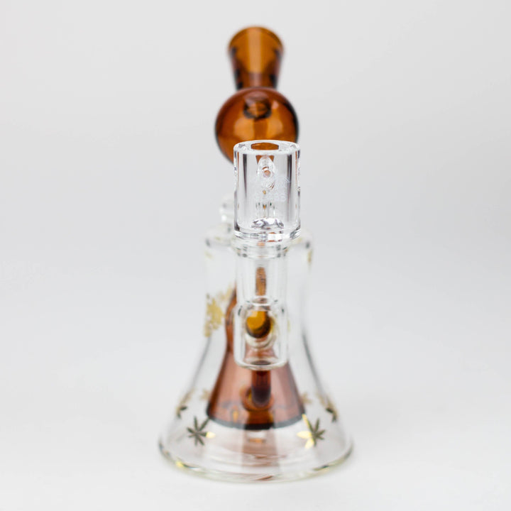 MGM Glass 2 in 1 bubbler with Logo 5.7"_1