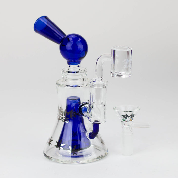 MGM Glass 2 in 1 bubbler with Logo 5.7"_7