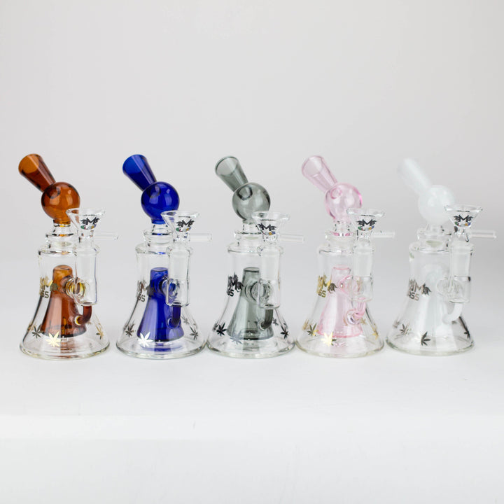 MGM Glass 2 in 1 bubbler with Logo 5.7"_5