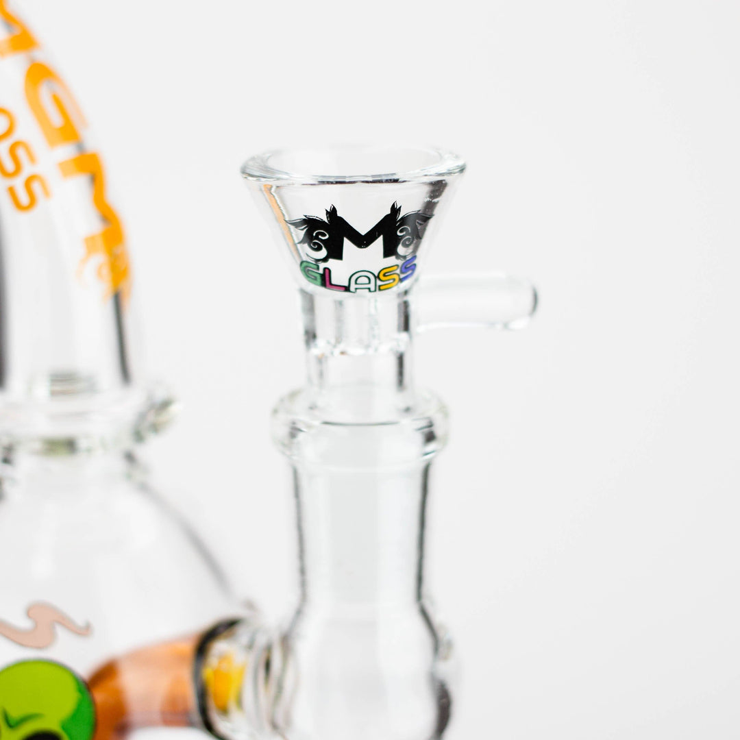 MGM Glass 2 in 1 bubbler with Graphic 6.5"_3