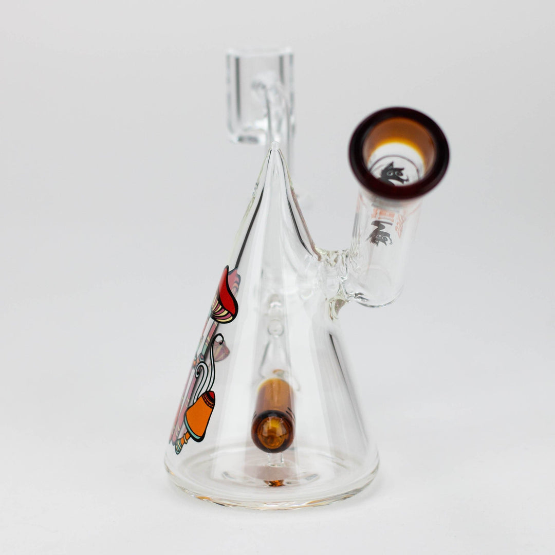 MGM Glass 2 in 1 bubbler with Graphic 4.5"_3