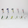 MGM Glass 2 in 1 bubbler with Graphic 6.3"
