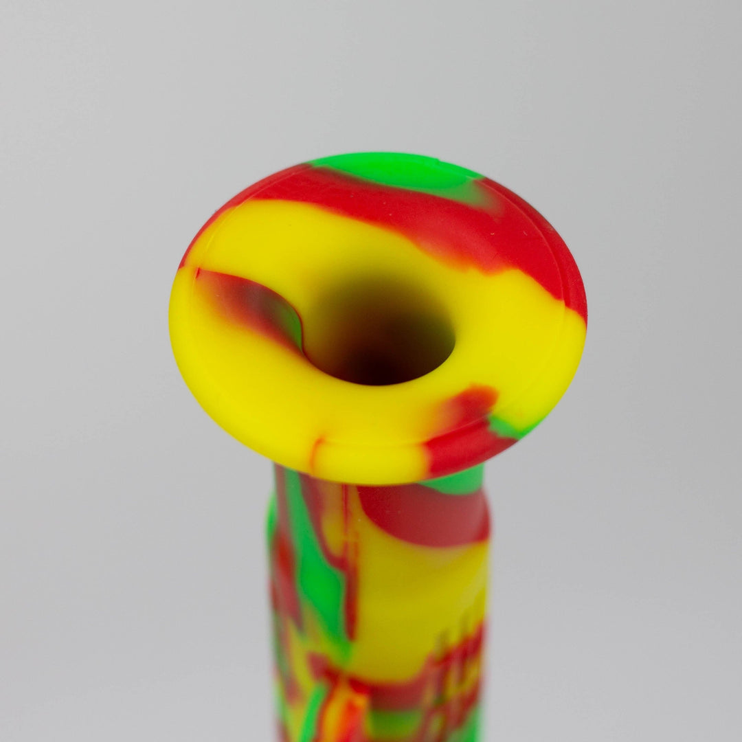11" Multi-color bazooka silicone detachable water pipes-Assorted_4