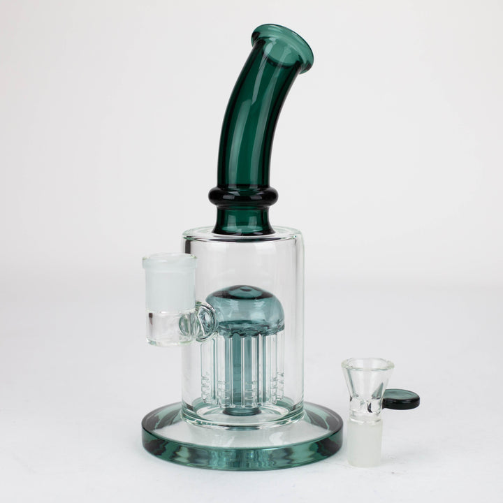 10" Glass Bubbler with 10arms perc_9