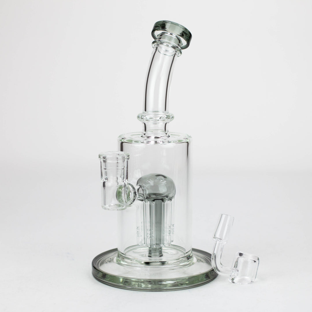 9" Dab Rig with 6 arms perc & Banger_3