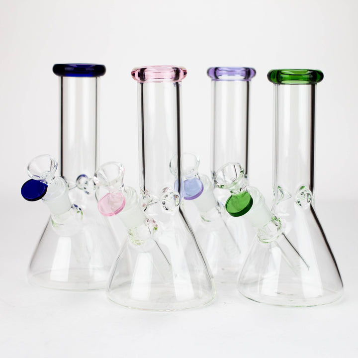 8" Glass beaker water pipes_0