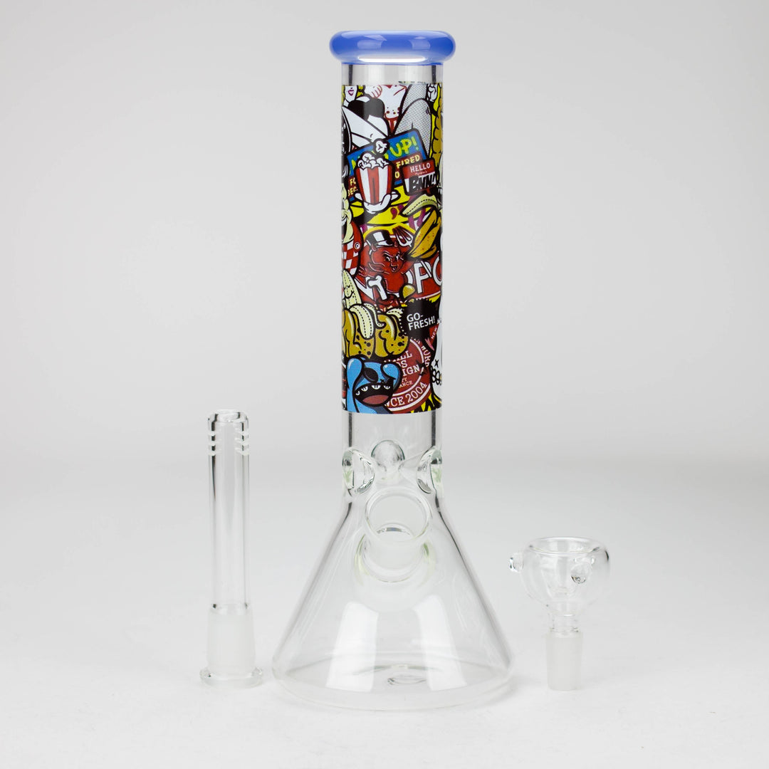 9.8" Cartoon glass Water Pipes_7