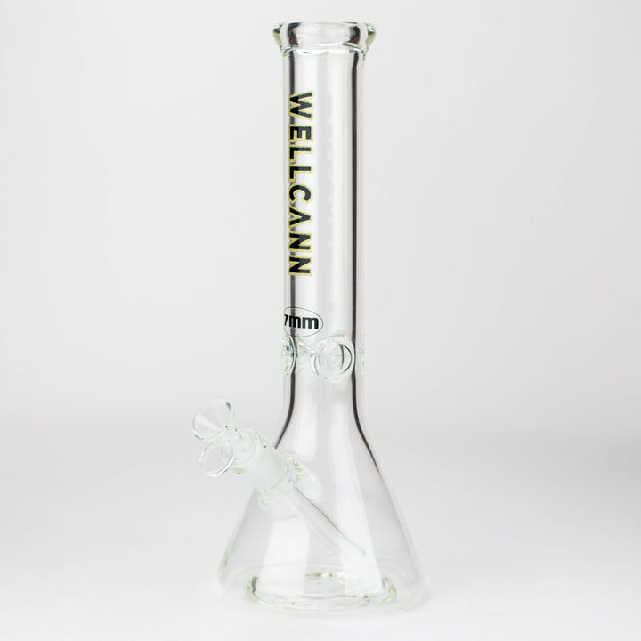 WellCann 14" 7mm Beaker glass Water Pipes_1