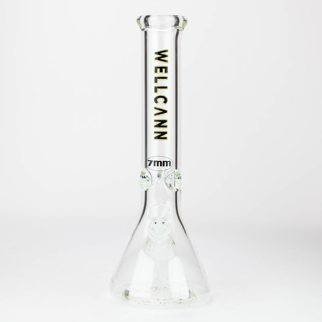 WellCann 14" 7mm Beaker glass Water Pipes_4