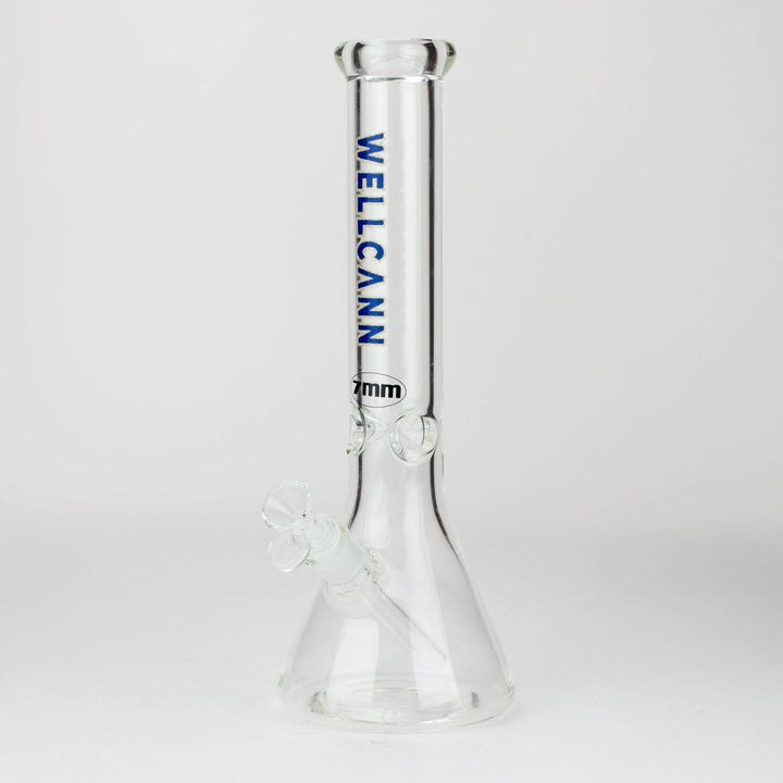 WellCann 14" 7mm Beaker glass Water Pipes_2