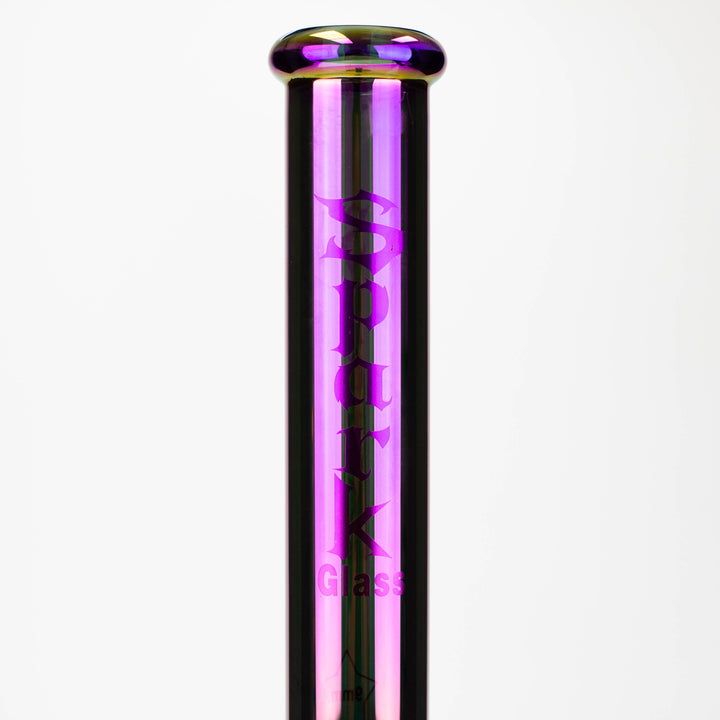 Spark 18" Electorplated 9 mm glass Water Pipes_1